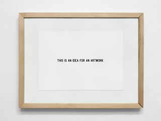 An Idea for an Artwork from the series There Is No Artwork (2011) Medium: Archival Digital Print Dimensions: 21 × 29.7 cm (8.27 in × 11.7 in).