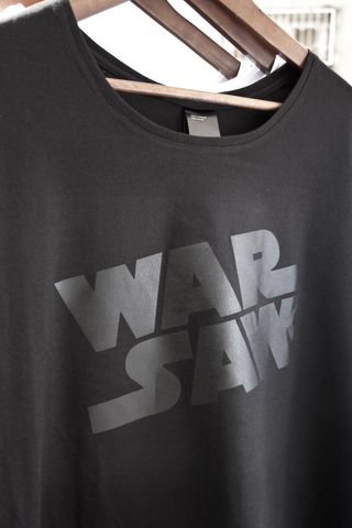 WARSAW T-shirt print.