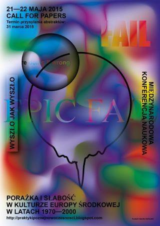 Visual identity and posters promoting an international scientific conference at the University of Warsaw